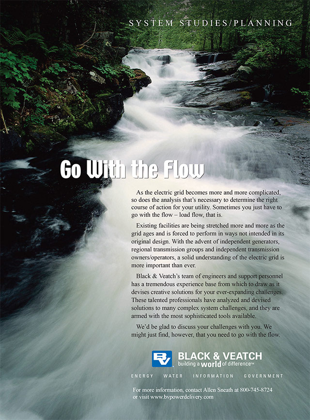 Black & Veatch Ad in T&D Magazine