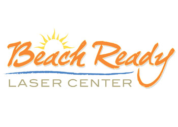 Beach Ready Laser Hair  and tatoo Removal Logo Design