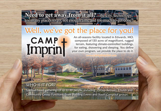 Camp Ground Facility Direct Mail Post Card
