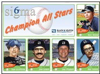 Sales Team Baseball Cards